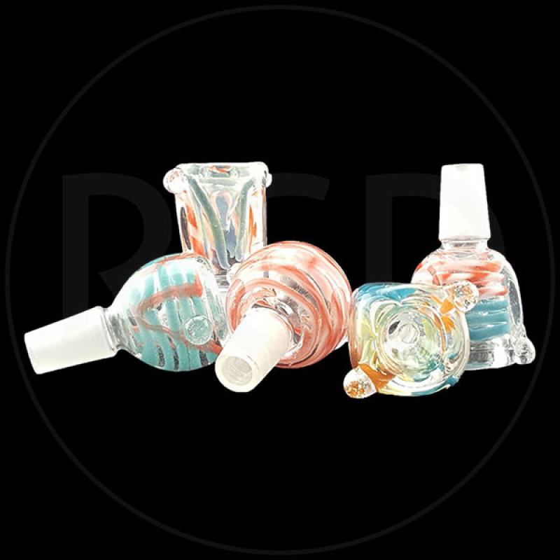 14MM COLORED DESIGN BOWL BMD25 5CT/PACK