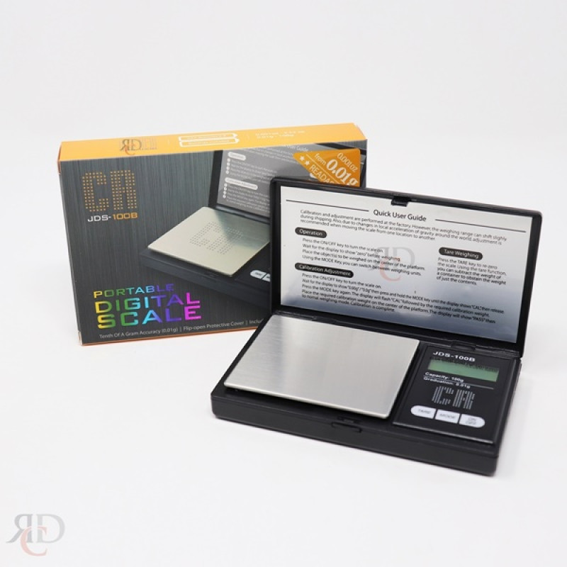 SCALE JDS-100B 0.01G BLACK  CRS21