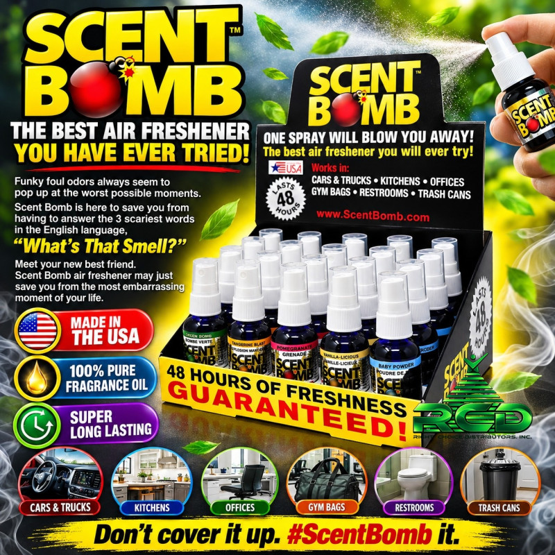 SCENT BOMB SPRAY 20CT/PACK