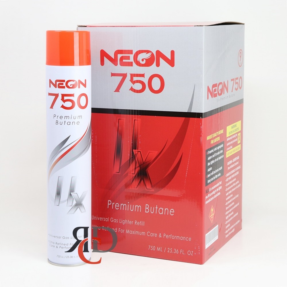 Neon Butane Lighter Refill 12ct Box - All Types