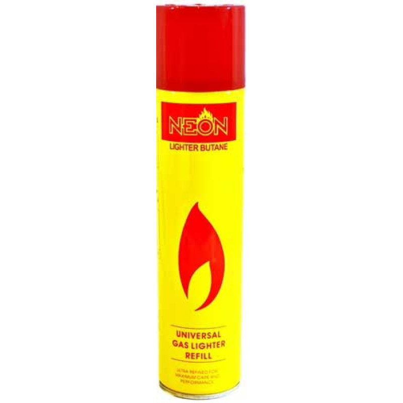 NEON BUTANE GAS 10.14 flOZ 12CT/Pack