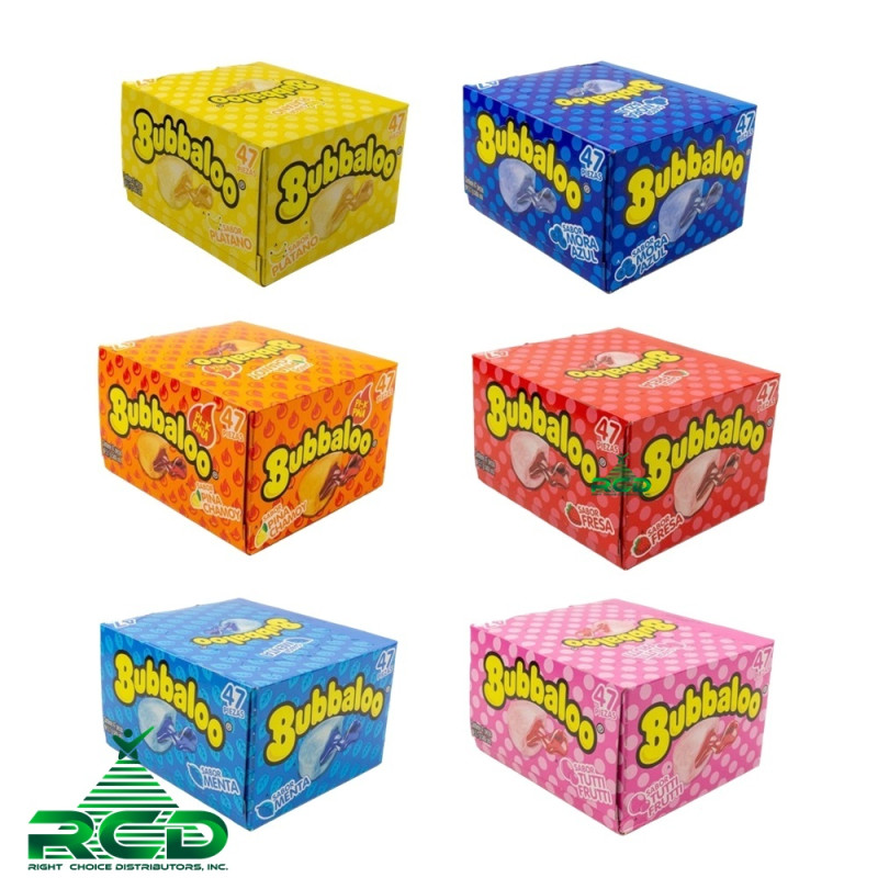 BUBBALOO CHEWING GUM 47CT/ PACK
