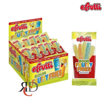EFRUTTI SOUR FRUITY FRIES 48CT/PACK