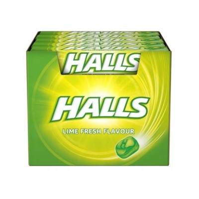 HALLS LIME FRESH 20CT/ DISPLAY