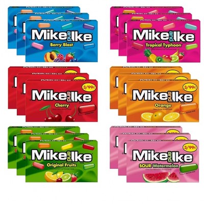 MIKE & IKE 3 FOR 99¢ - 24CT/ DISPLAY