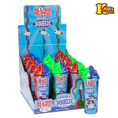 KOKO'S SLUSH PUPPIE DOUBLE SQUEEZE CANDY 12CT/DISPLAY