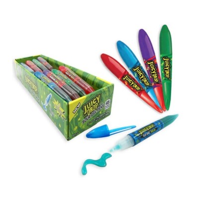 BAZOOKA JUICY DROP SOUR GEL PENS 24ct/ DISPLAY