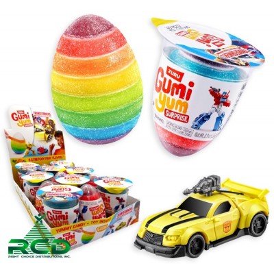 GUMI YUM SURPRISE TRANSFORMERS 15CT/ DISPLAY