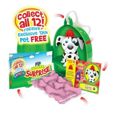 PIP SQUEAKS SURPRISE PET & CANDY - 15CT/ DISPLAY