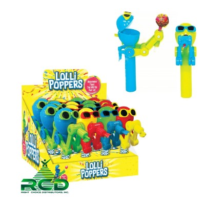 LOLLI POPPERS CANDY - 16CT/ DISPLAY