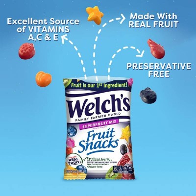 WELCH FRUIT SNACKS 2.25OZ 1CT