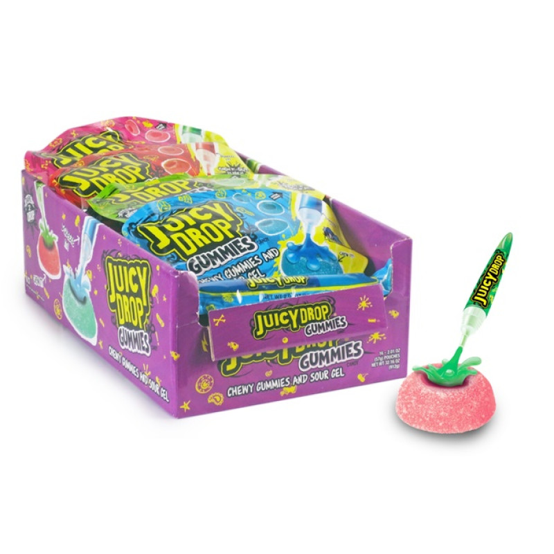BAZOOKA JUICY DROP GUMMIES 1CT