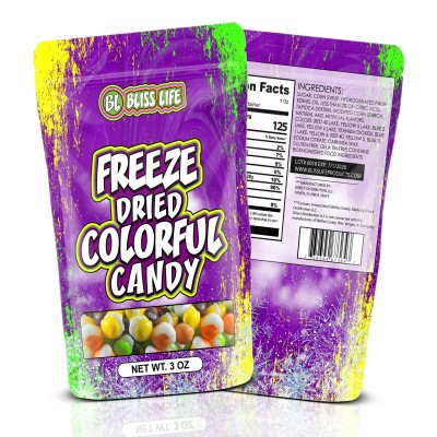 BLISS LIFE FREEZE DRIED 3OZ COLORFUL CANDY 1CT