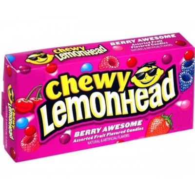 CHEWY LEMONHEAD BERRY CANDY 36CT/PACK