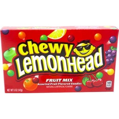 CHEWY LEMONHEAD FRUIT MIX CANDY 24CT/PACK