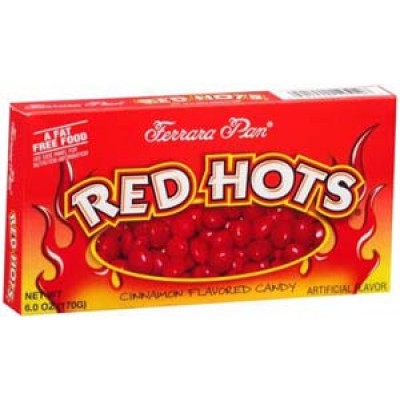 CHEWY LEMONHEAD RED HOTS CANDY 24CT/PACK