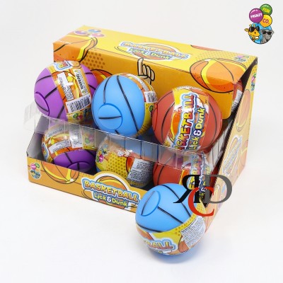 FUN FRENZY BASKETBALL LICK & DUNK 12CT/ DISPLAY