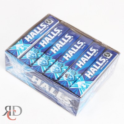 HALLS MEXICAN - MINT 12CT/ DISPLAY