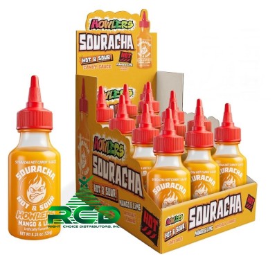 HOWLERS HOT & SOUR SOURACHA CANDY 12CT/ DISPLAY