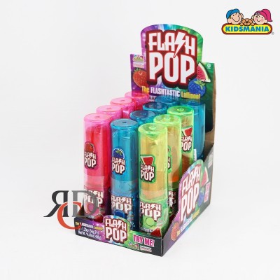 KIDS MANIA FLASH POP CANDY 12CT/PACK