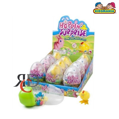 KIDSMANIA HOPPIN' SURPRISE CANDY 12CT/ DISPLAY