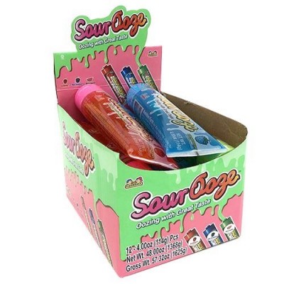 KIDS MANIA OOZE TUBE SOUR 12CT/PACK
