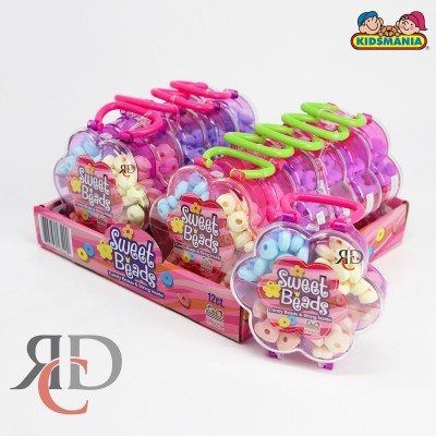 Kidsmania Sweet Beads  Candy Beads & String - 12 / Box - Candy