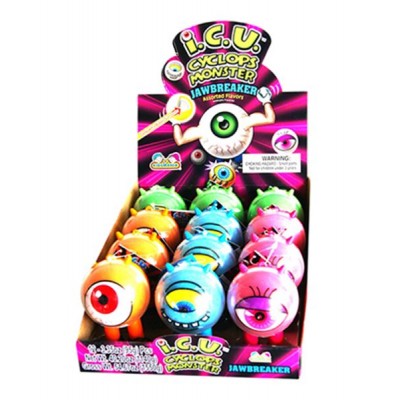 KIDSMANIA ICU CYCLOPES MONSTER CANDY 12CT/PACK