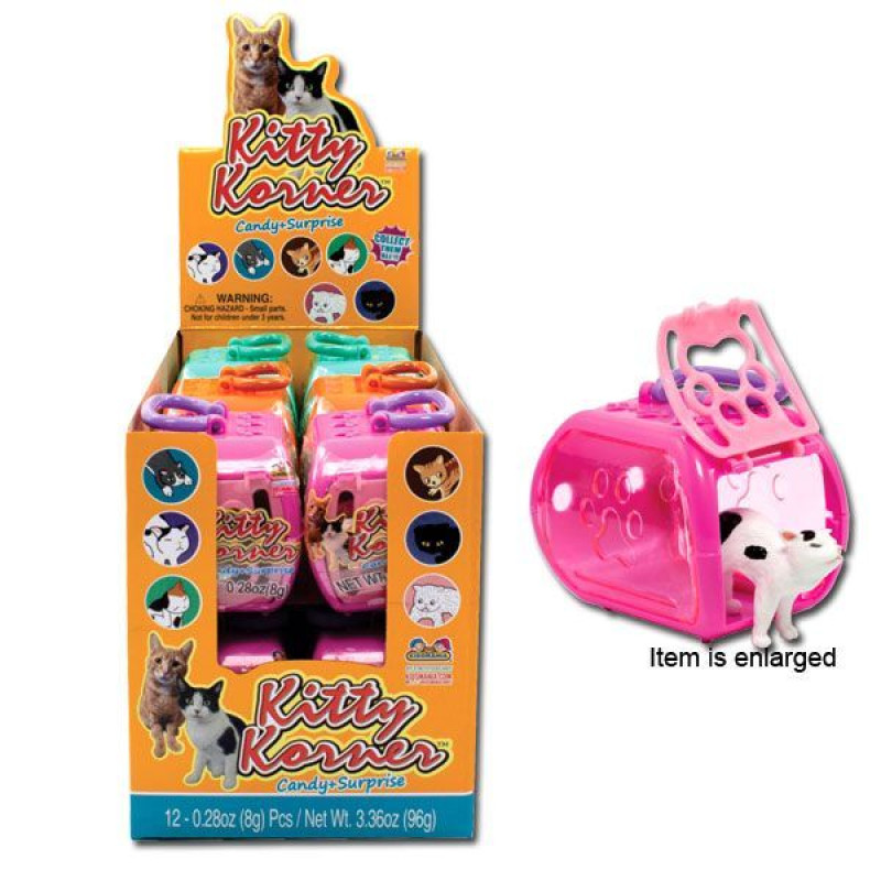 KIDSMANIA KITTY KORNER CANDY 12CT/ DISPLAY
