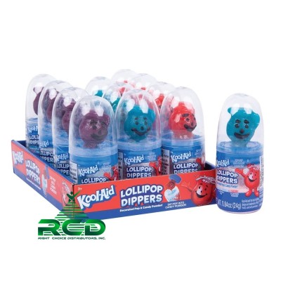 KOOL-AID LOLLIPOP DIPPERS - 12CT/ DISPLAY