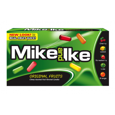 MIKE & IKE ORIGINAL FRUIT 3 FOR 99¢ - 24CT/ DISPLAY