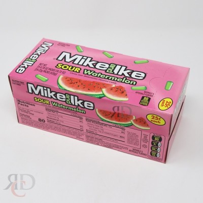 MIKE & IKE SOUR WATERMELON  3 FOR 99¢ - 24CT/ DISPLAY
