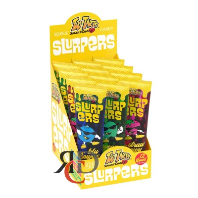 TOO TARTS SQUEEZE SLURPERS ORIGINAL 12CT/ DISPLAY