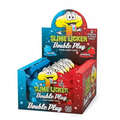 TOXIC WASTE SLIME LICKER DOUBLE PLAY 1.4oz - 12CT/ DISPLAY