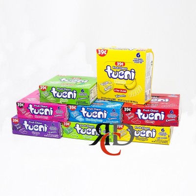 TUENI FRUIT CHEWS/ SOFT 39¢ - 36CT/ DISPLAY