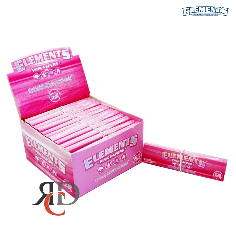 ELEMENTS PAPER PINK - CONNOISSEUR 24CT/PACK