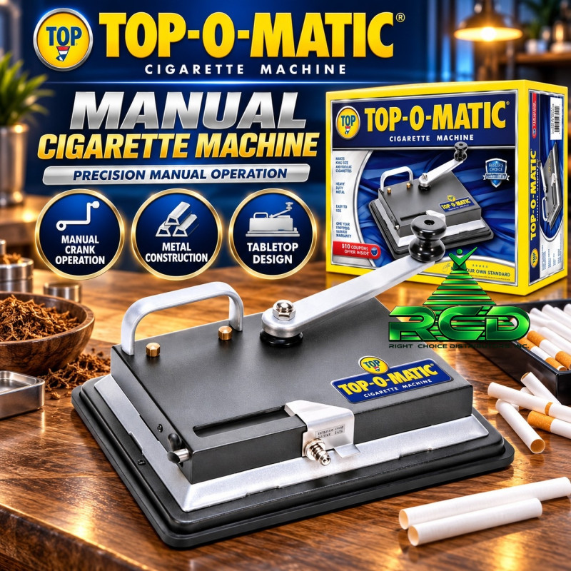 TOP-O-MATIC CIGARETTE ROLLING MACHINE 1CT