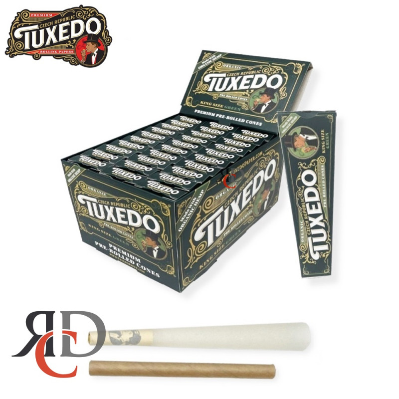 TUXEDO CONES ORGANIC 30CT/ DISPLAY