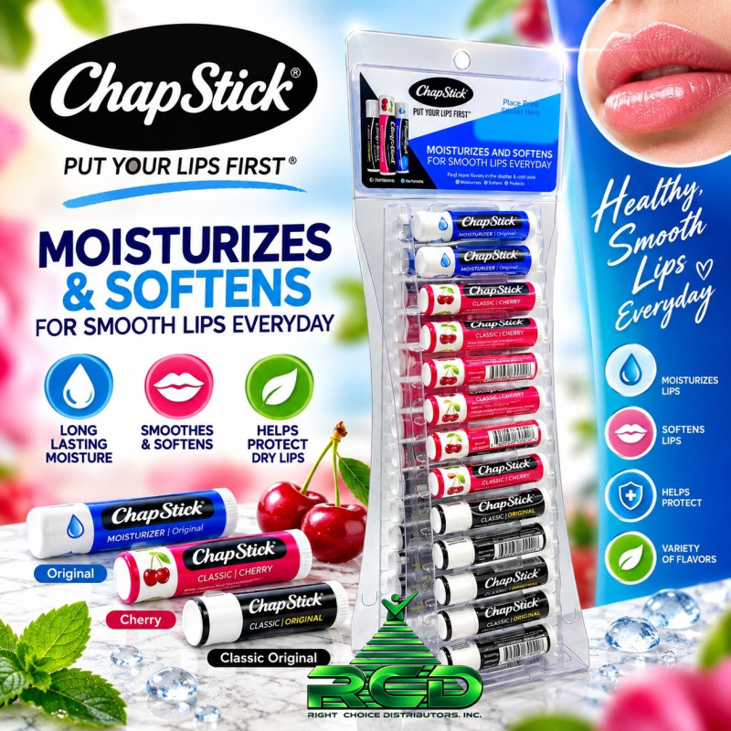 CHAPSTICK LIP BALM 28CT/PACK