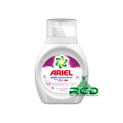 ARIEL LIQUID DETERGENT 24oz COLOR & STYLE 1CT