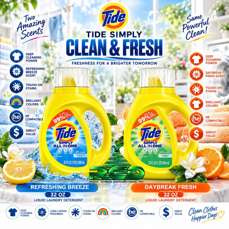 TIDE LIQUID DETERGENT 32OZ 1CT