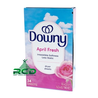 DOWNY DRYER SHEETS 34CT - APRIL FRESH