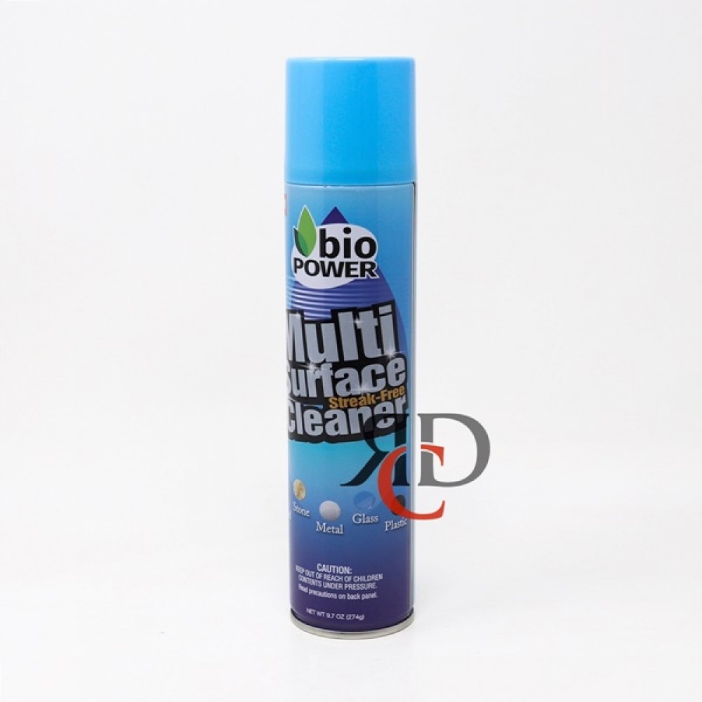 BIO POWER MULTI SURFACE STREAK FREE CLEANER 9.7 OZ 1CT