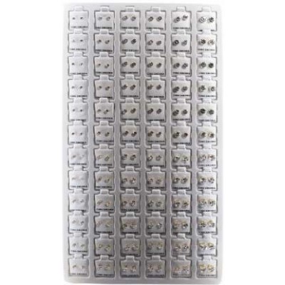 EARRING DISPLAY CUBIC ZIRCONIA REFILL 96CT/PACK