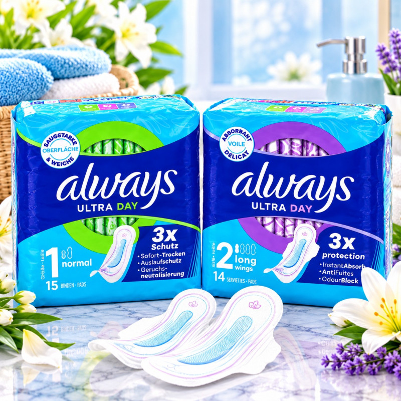 ALWAYS ULTRA DAY SANITARY PADS