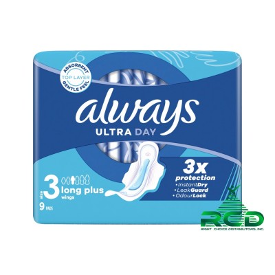 ALWAYS ULTRA DAY SIZE-3 LONG PLUS 9CT/ PACK