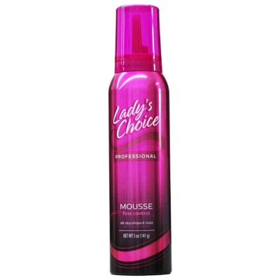 LADY'S CHOICE PROFESSIONAL 5OZ MOUSSE FIRM CONTROL