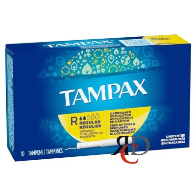 TAMPAX REGULAR  (PACK OF 10) TAMPAX REGULAR  (PACK OF 10)