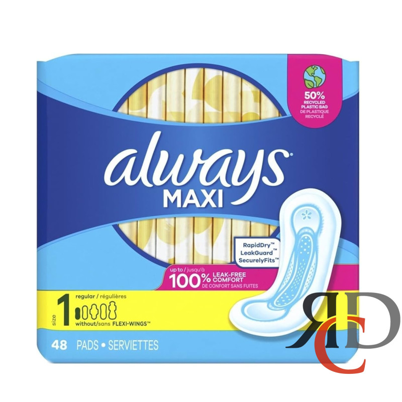 ALWAYS MAXI SIZE-1 - 48ct/ PACK