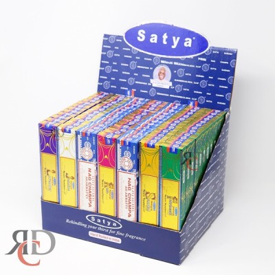 SATYA ASST. INCENSE NAGC33 84CT/ DISPLAY